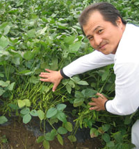 しんどおり茶豆生産組合 玉木豊さん