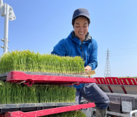 田植えスターート!