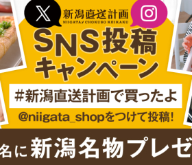 #新潟直送計画で買ったよ キャンペーン10月のプレゼント