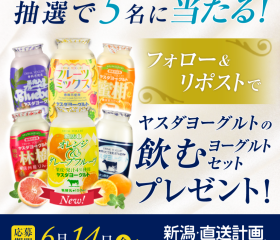 【ヤスダヨーグルトが当たる!】Instagramキャンペーンのお知らせ
