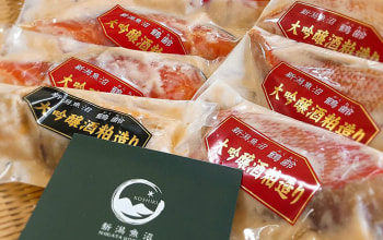 人気商品「鶴齢大吟醸の粕漬け」 人気商品「鶴齢大吟醸の粕漬け」