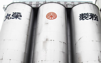 1日平均100トンの小麦が入荷 1日平均100トンの小麦が入荷