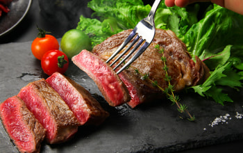 バランスよくサシが入った美しい赤身肉 バランスよくサシが入った美しい赤身肉