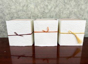 梱包イメージ(左から影炎・日の和・月袷)