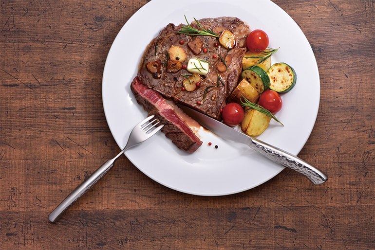 竜神 ステーキナイフ&フォーク – 大真産業