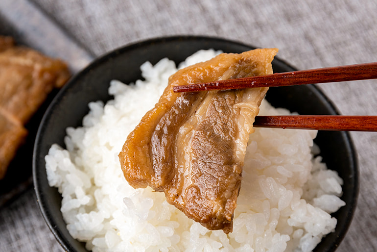 お肉の焼漬け – 新潟小川屋