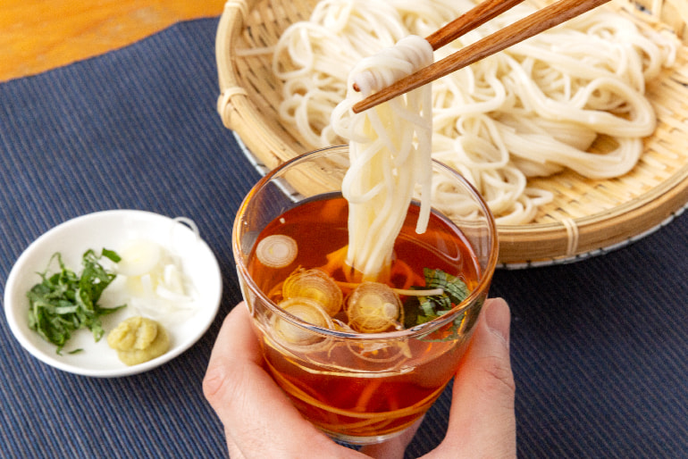 山重のめんつゆ – 清雲亭 山重