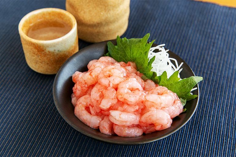 糸魚川産 南蛮エビ むき身(生食用) – 上越漁業協同組合