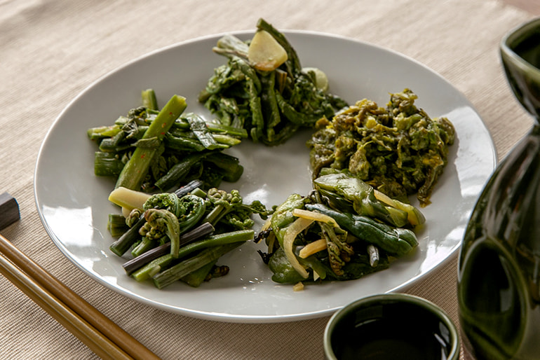 わかとちの山菜漬物・惣菜セット – Mt.ファームわかとち