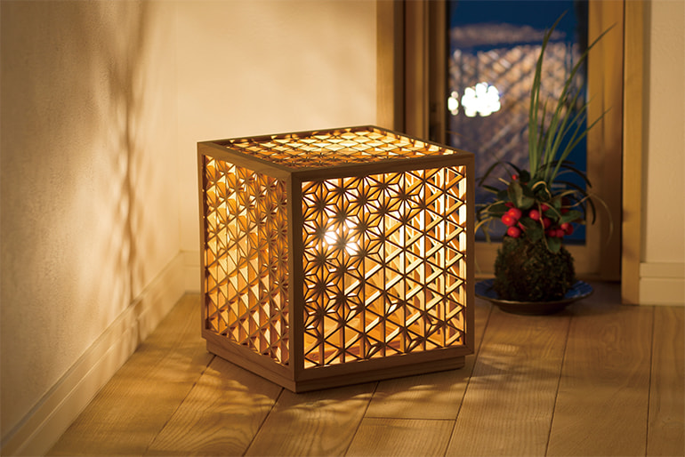 組子細工の寝室インテリアシリーズ – 大湊文吉商店