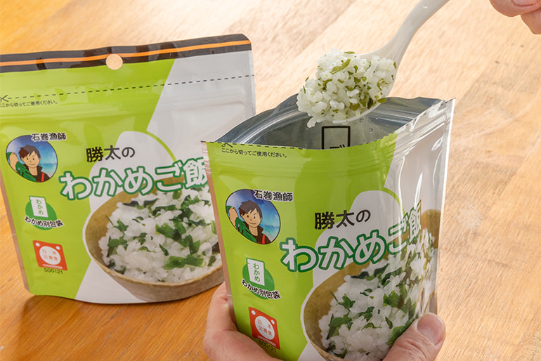 新潟直送計画 新潟県産アルファ米 勝太のわかめご飯 エコ ライス新潟 新潟直送計画 新潟県産アルファ米 勝太のわかめご飯 エコ ライス新潟