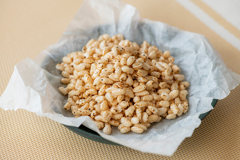 玄米ポン菓子 – 玄米あん セキシン産業