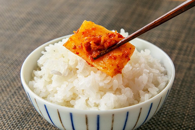 十全茄子漬けとキムチの詰め合わせ – 越後漬物工房 舞舞