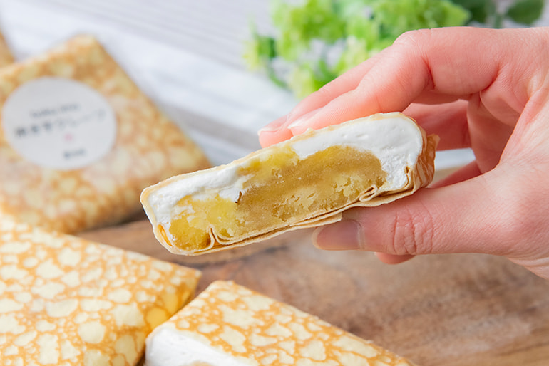 焼き芋クレープ – 焼き芋専門店 ぼくのさつまいも