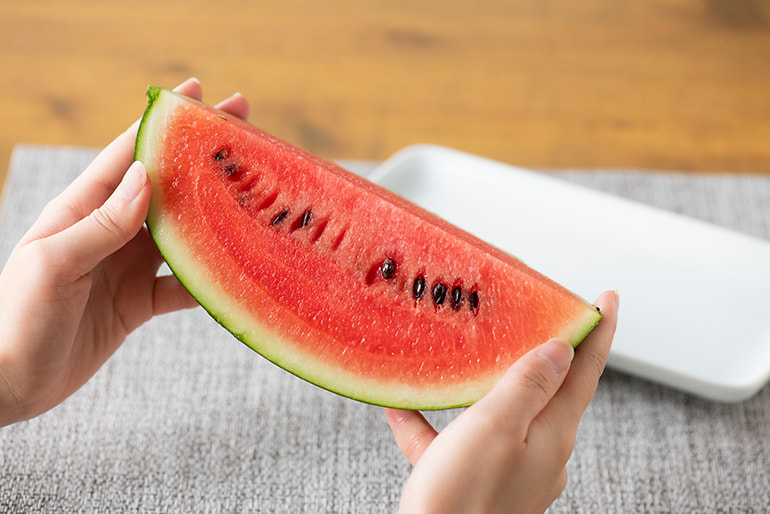 新潟県産スイカ(小玉) – アサツマファーム