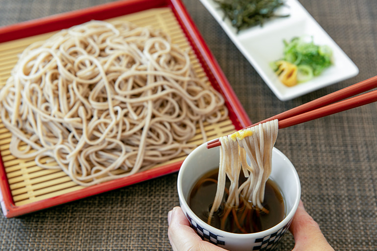 魚沼三昧の越後そば(乾麺) – 川治食品販売