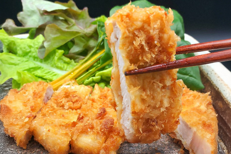 和豚もちぶた(越後もちぶた)のかつ – キッチンガーデンとみおか