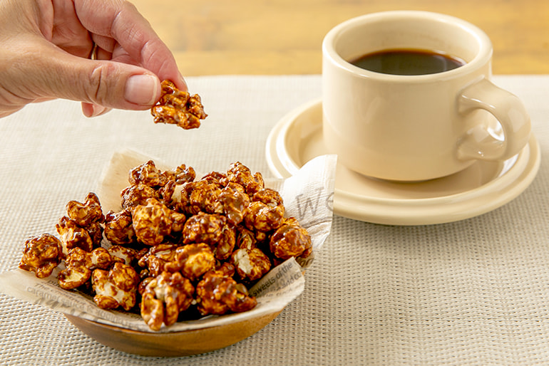 ポップコーン(塩キャラメル味) – 佐渡アグリカルチャーシップ