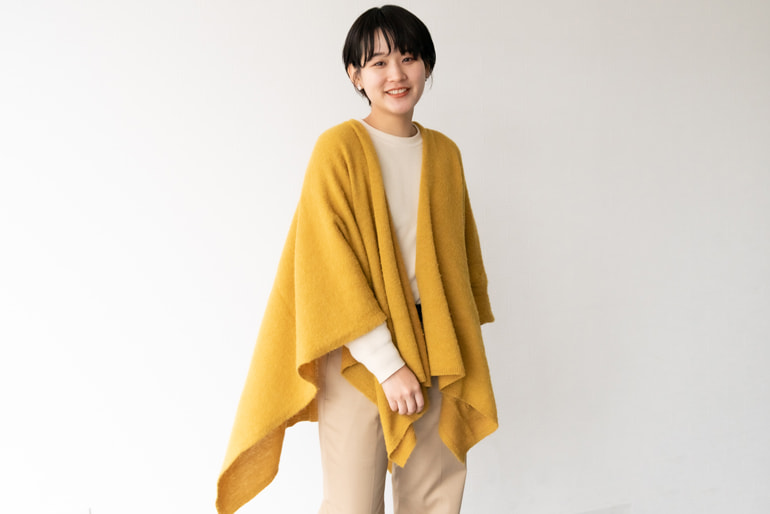 サイフク ニットポンチョ mino – サイフク