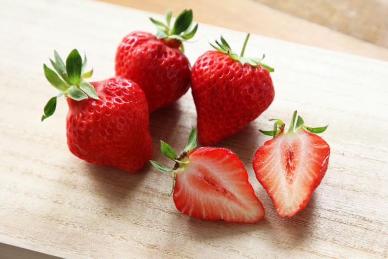 土耕栽培越後姫 – SHOKURO