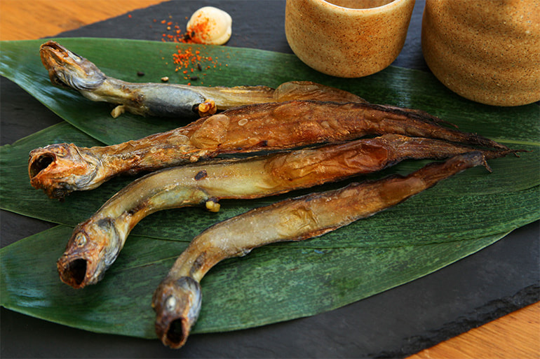 上越産 幻魚(ゲンゲ)干物 – 道の駅うみてらす名立
