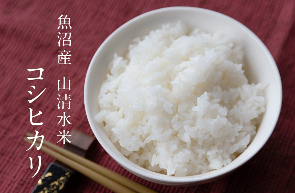 令和5年度米 魚沼産 棚田栽培 山清水米コシヒカリ(特別栽培米・従来品種)