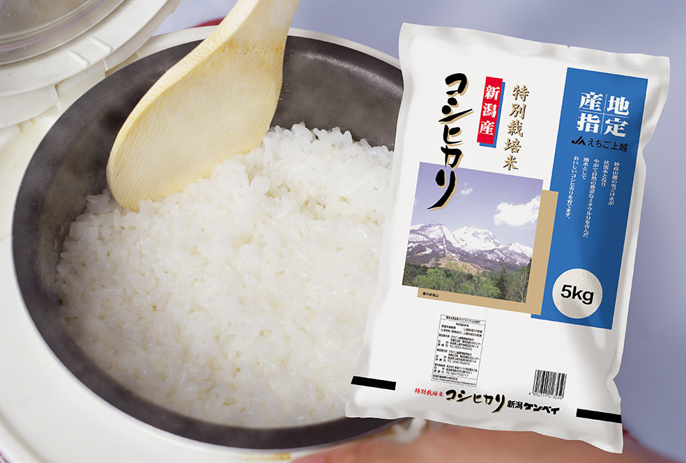 令和5年度米 新潟産コシヒカリ「JAえちご上越」(特別栽培米)
