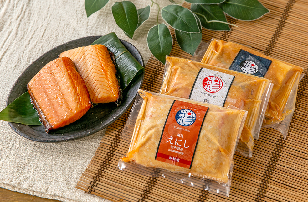 越後えにし「大吟醸酒粕味噌漬け」