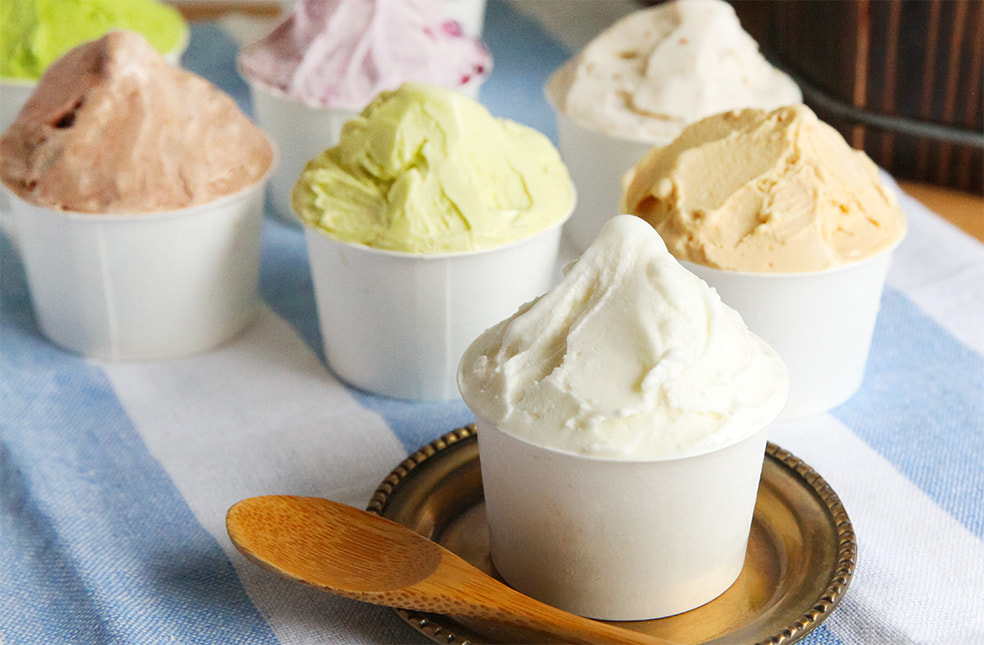 搾りたて生乳のジェラート詰め合わせ