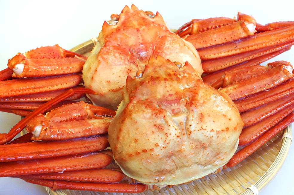 ゆで紅ズワイガニ(冷凍)