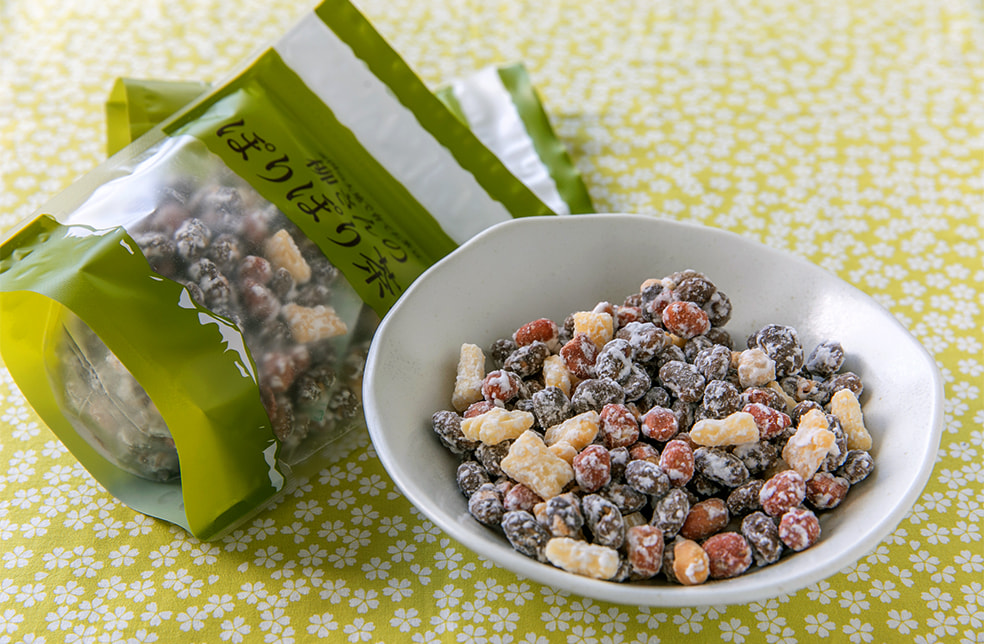 豆菓子「柳さんのぽりぽり茶豆」