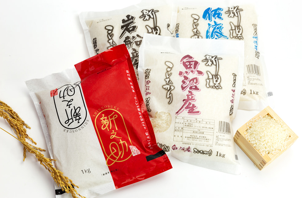 予約注文:新潟県産米ギフト(小分け袋タイプ)