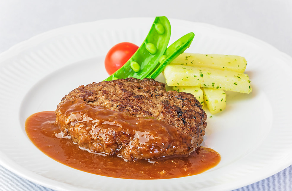 くびき牛のハンバーグ