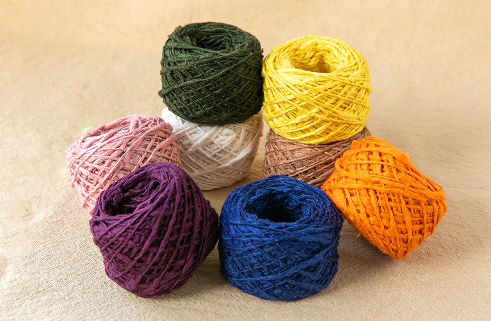 編むシルク キカイマワタ