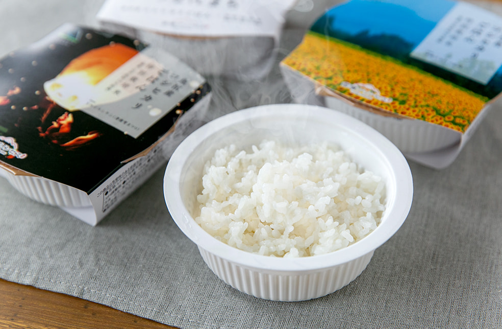 魚沼産コシヒカリのパックごはん(特別栽培米)