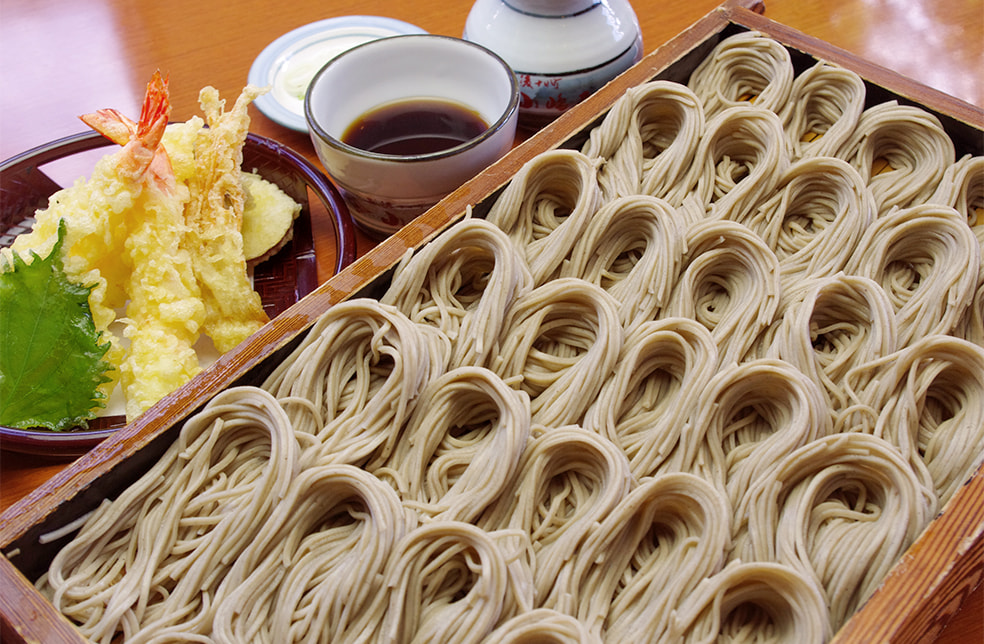 十日町小嶋屋のへぎそば(布海苔そば・乾麺)