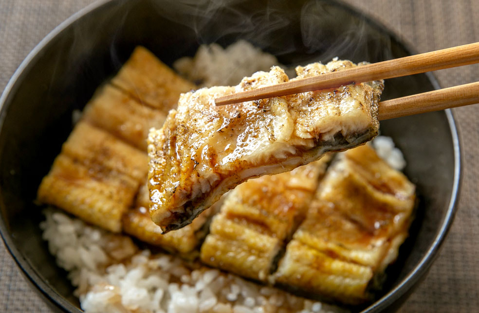 国産うなぎの白焼き
