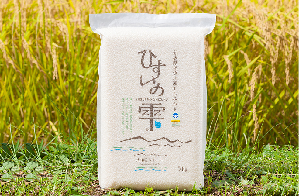 令和4年度米 糸魚川産コシヒカリ「ひすいの雫」(特別栽培米)