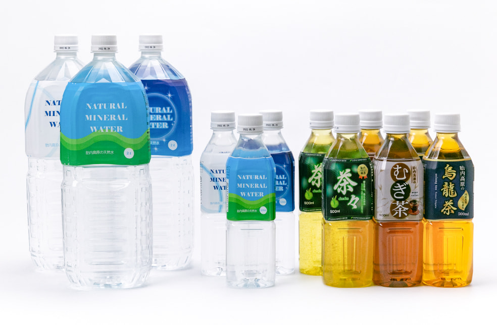 胎内高原のミネラルドリンクシリーズ