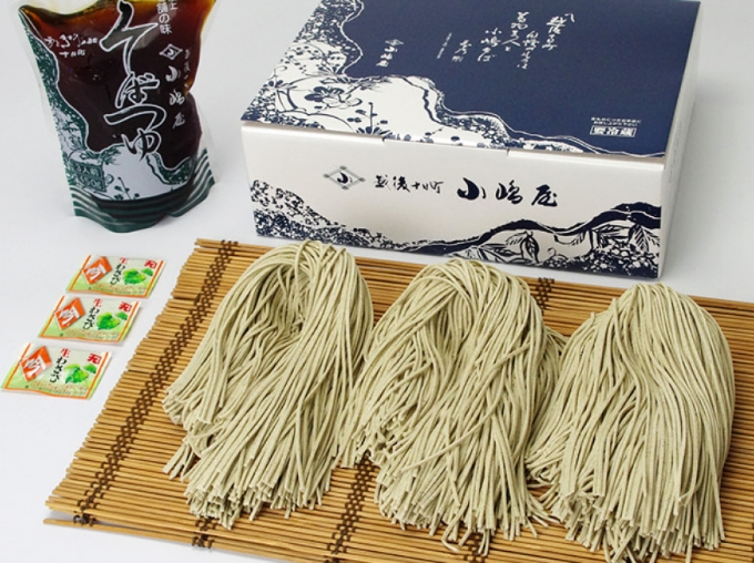 十日町小嶋屋の生へぎそば（年越し）