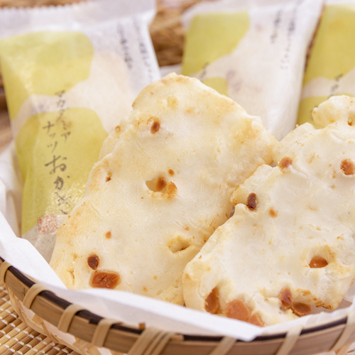 新潟直送計画】マカダミアナッツおかき – 新潟味のれん本舗