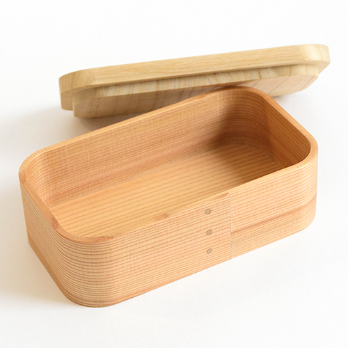 新潟直送計画】曲げわっぱ弁当箱「三ツ星弁当箱」 – 朝倉家具