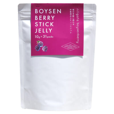 【定期購入】ボイセンベリーのスティックジュレ（10g×31包装）1袋