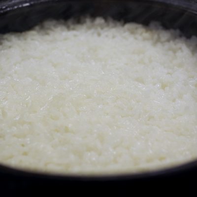お米の粒がとてもしっかりしています