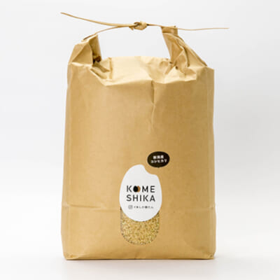 予約注文：令和4年度米 KOMESHIKA 新潟産コシヒカリ 玄米（精米無料）