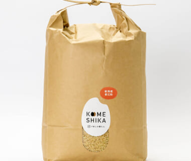 令和3年度米 KOMESHIKA 新潟産新之助 玄米（精米無料）