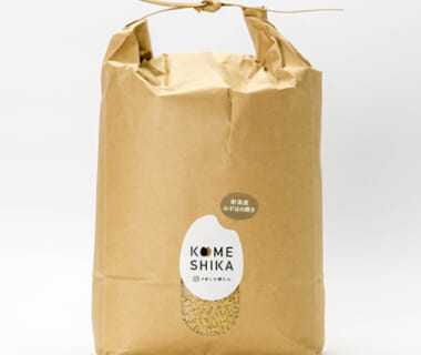 予約注文：令和5年度米 KOMESHIKA 新潟産みずほの輝き 玄米（精米無料）