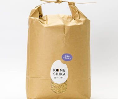 令和3年度米 KOMESHIKA 新潟産つきあかり 玄米（精米無料）