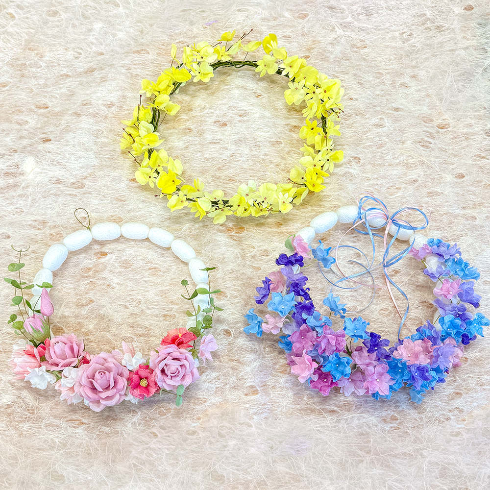 まゆ花リース
