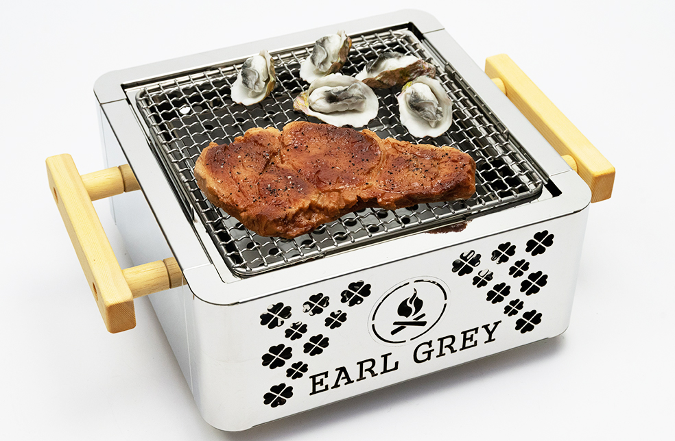 新潟直送計画 卓上bbqコンロ 囲炉裏 Earl Grey アールグレイ